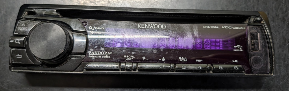 Kenwood KDC-252U Replacement FACEPLATE ONLY