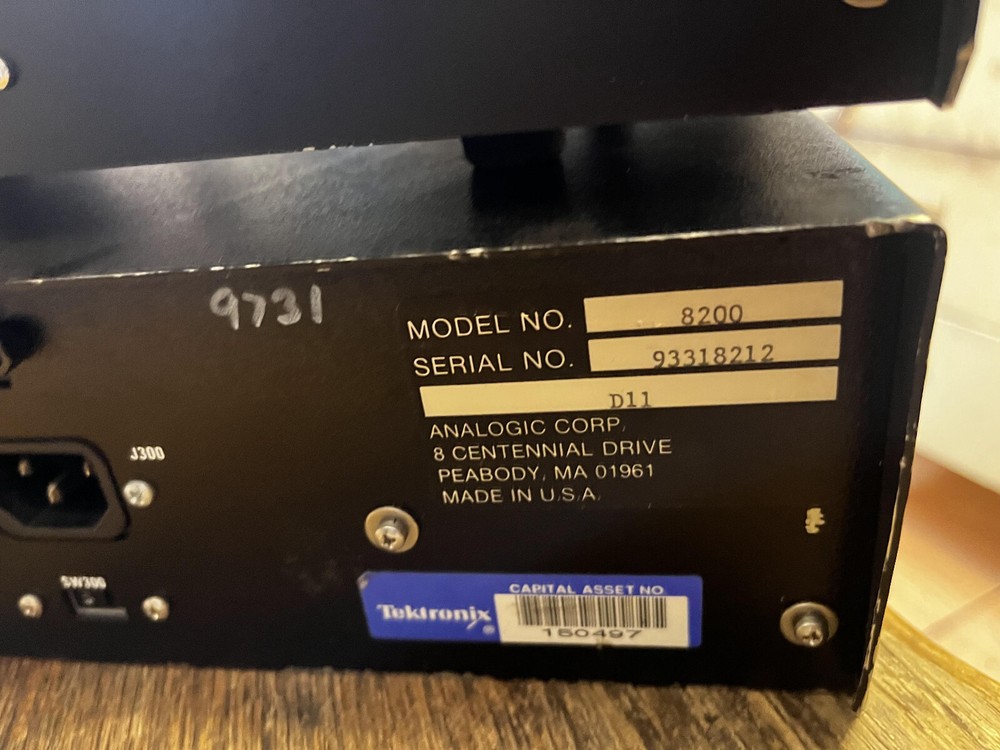 3DD Data Precision 8200 DC Voltage Current Calibration Standard Opt D11