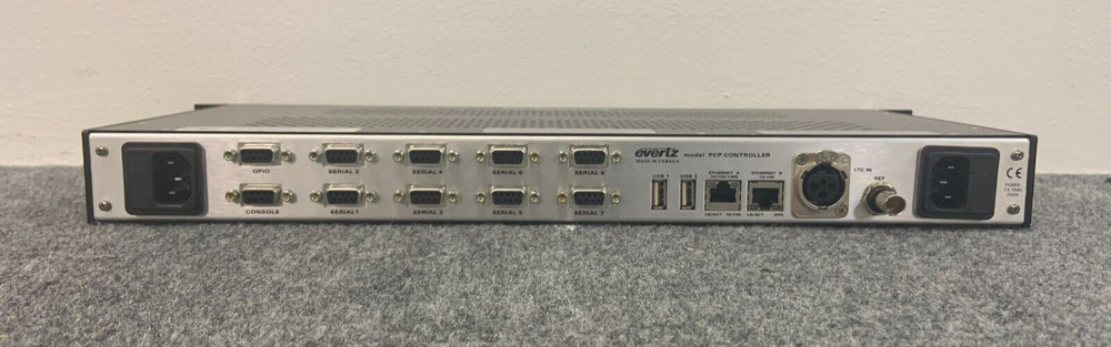 Evertz PCP-C-BCR/2D Interface Unit w/ Power Cord