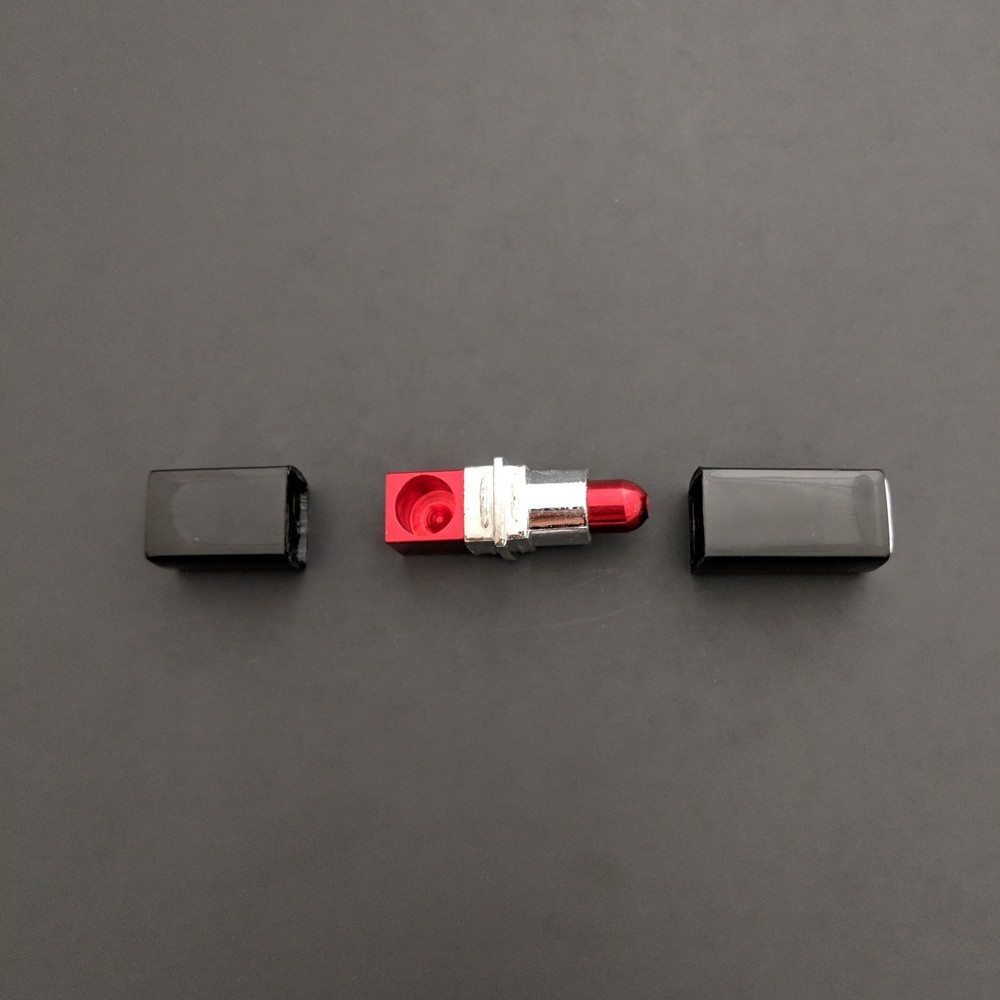 1 Metal lipstick pipe