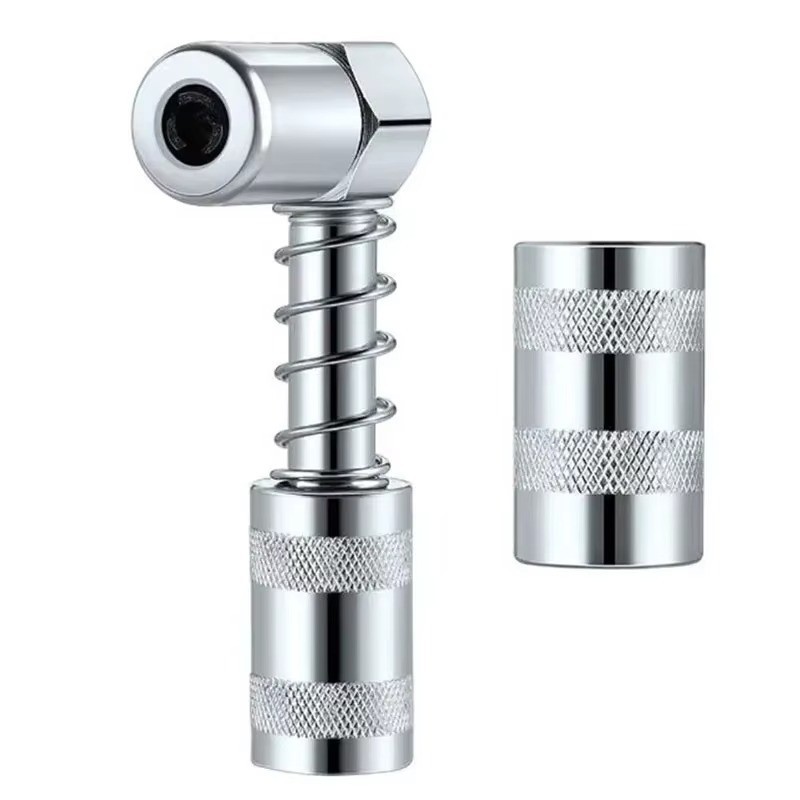 1 Set Grease Nozzle Adapter Grease Gun-Accessory 90 Degree Coupler Adapter Tool