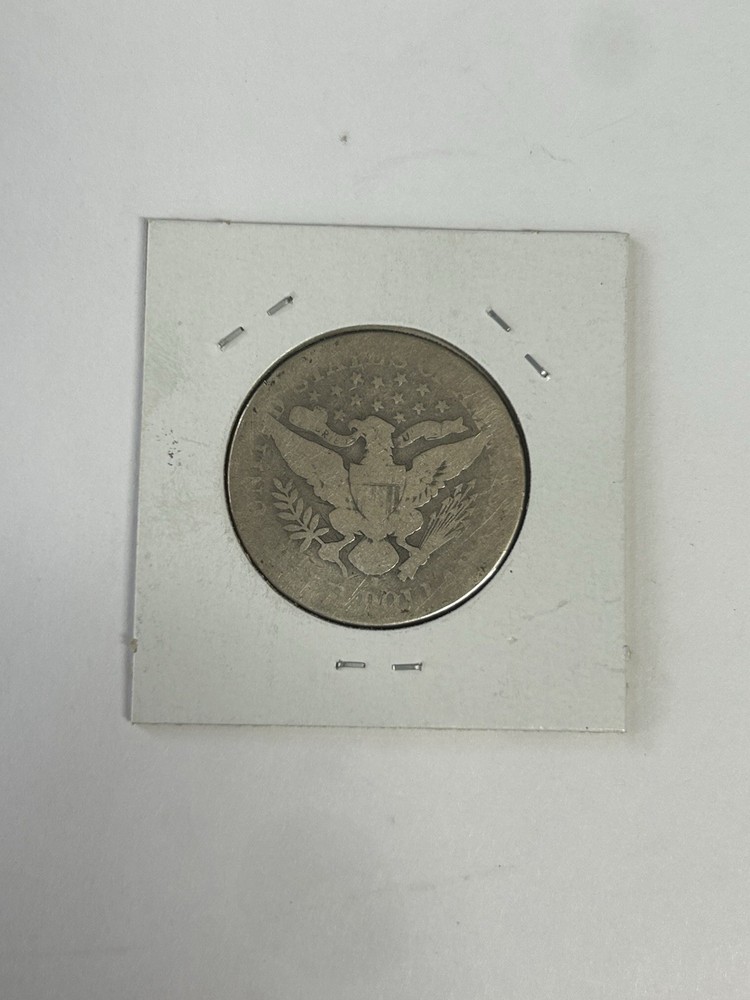 1901 S 50C Barber Half Dollar