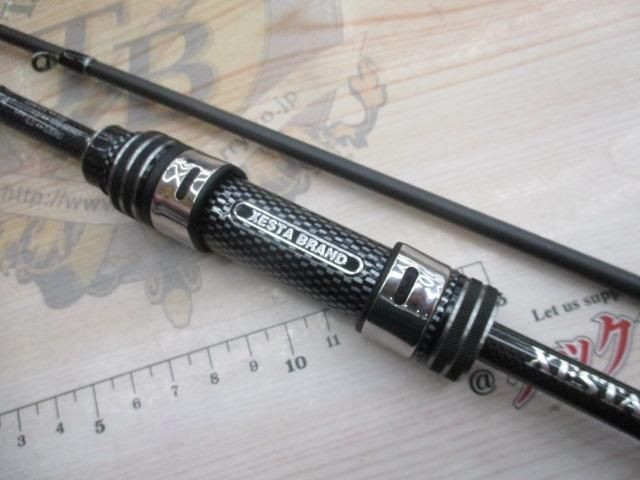 Zesta Blackstar Solid 2nd Generation S74-S Multi-Solid Saltwater Rod Shore Used