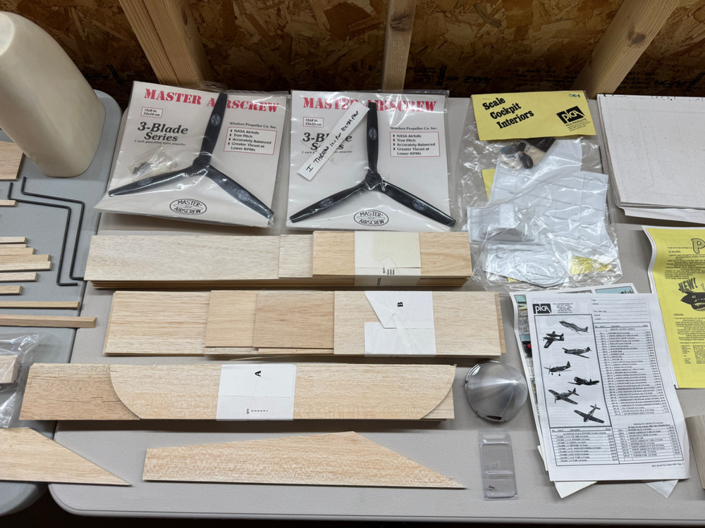 Pica 65" Spitfire RC Airplane Kit