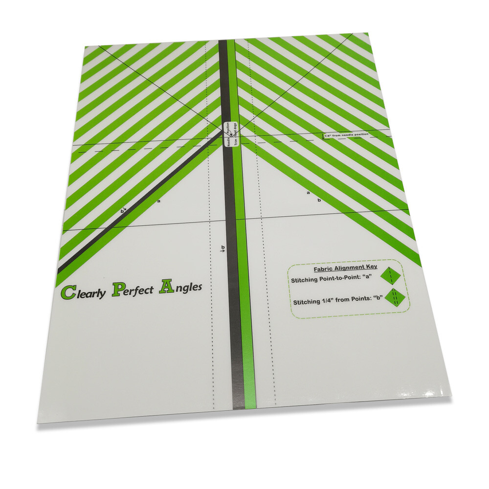 Clearly Perfect Angles-Presser Foot Angle Auxiliary Tool