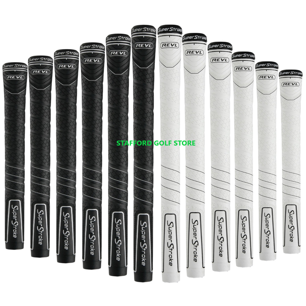 Super Stroke REVL Comfort Golf Grips Bundle Set Jumbo Standard Midsize Undersize