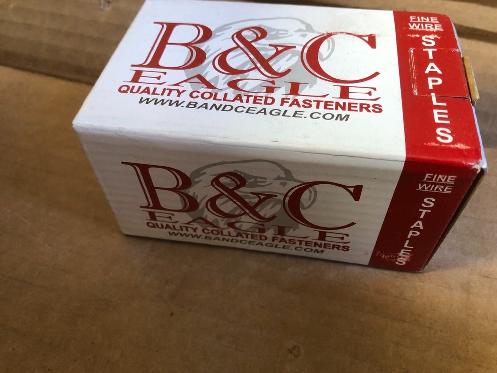 B And C Eagle (5M) 5/16 Inch Hammer Tacker Staples 5000/box