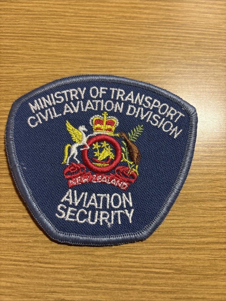 New Zealand Aviation Security Patch