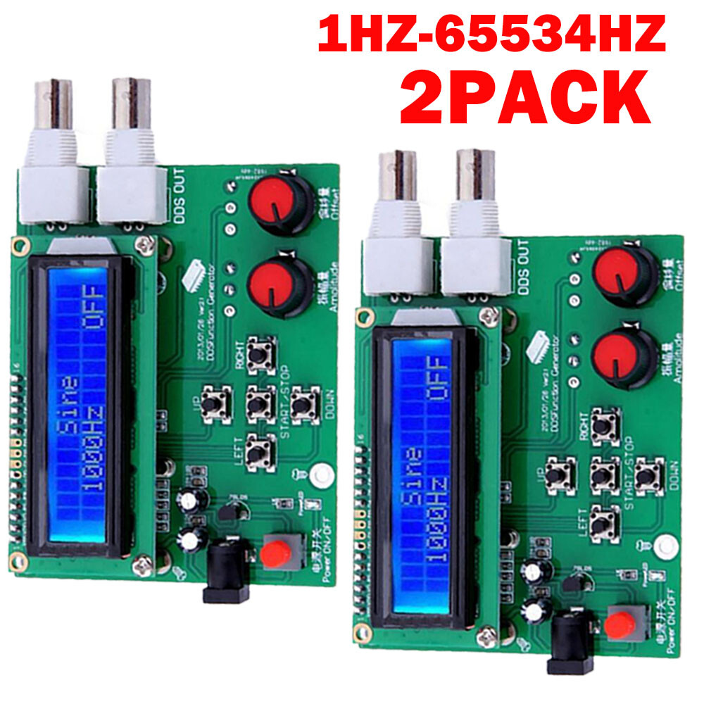 2pcs For DDS Function Signal Generator Module Sine Square Sawtooth Triangle Wave