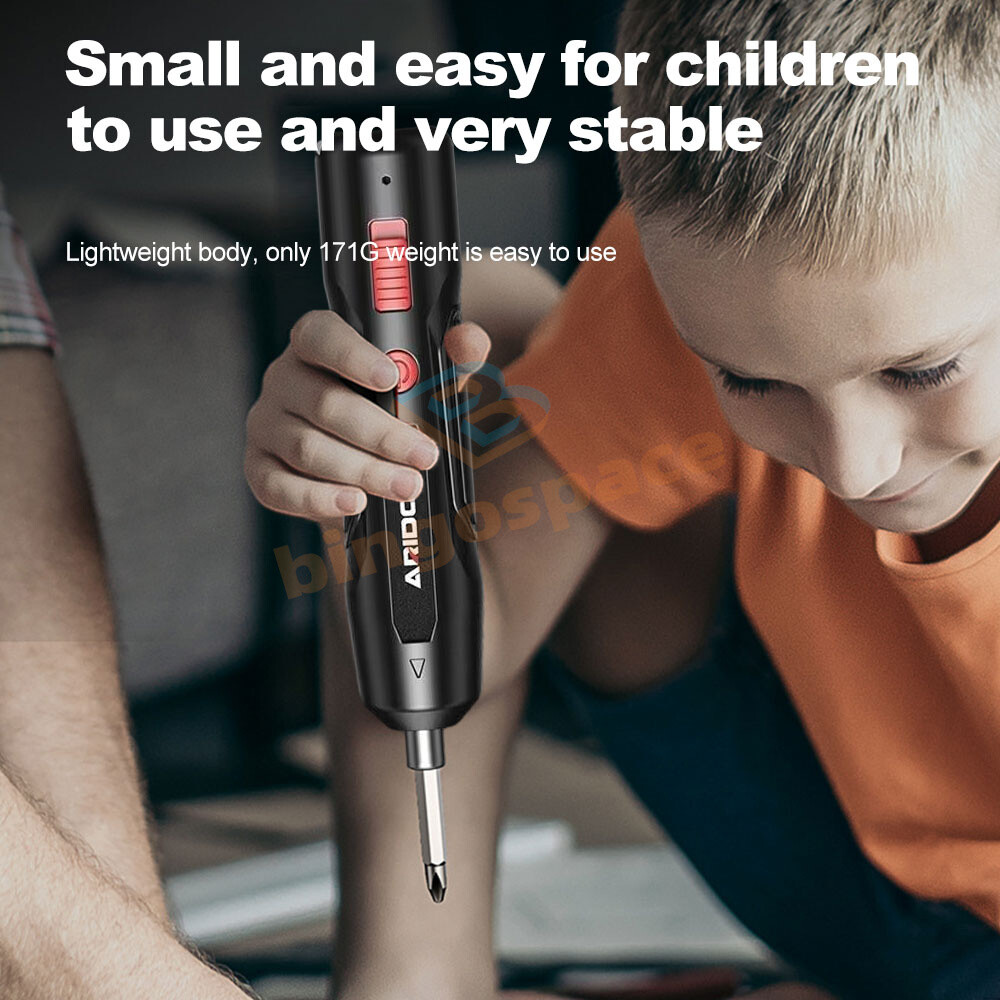 Cordless Electric Screwdriver Powerful Rechargeable Screwdriver Bit Power Tools