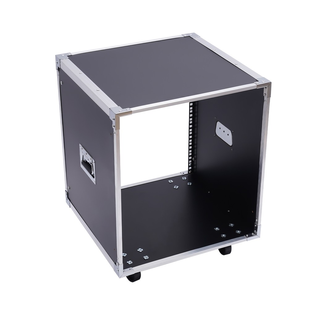 12U Rolling Network Server Data Cabinet Rack Equipment Rack Cabinet - 21" Deep