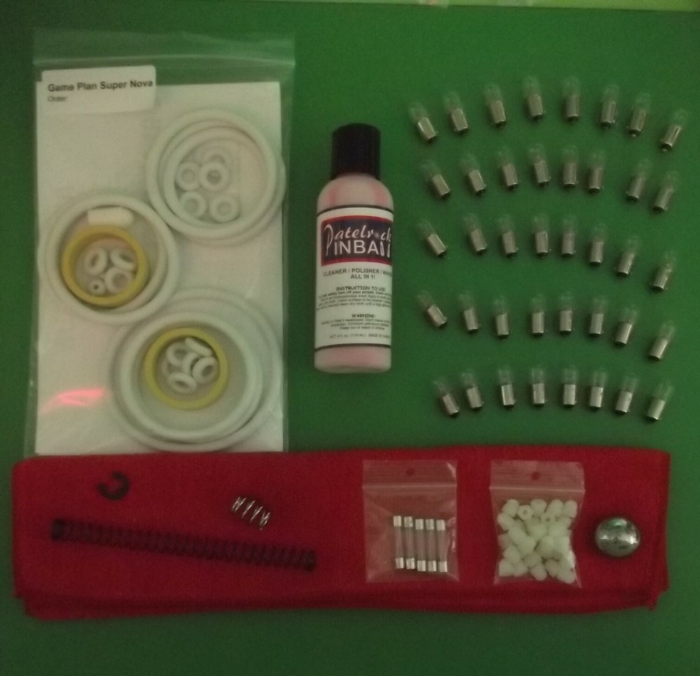 1980 Game Plan Super Nova pinball super kit