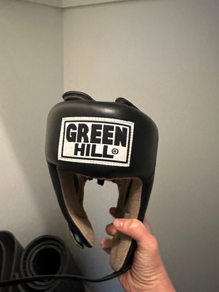 Green Hill Boxing Helmet Head Gear
