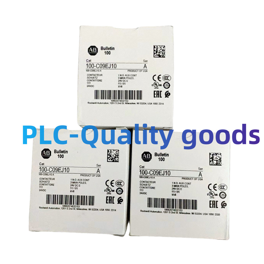1PCS Brand New Allen Bradley 100-C09EJ10 IEC 9A Contactor 24VDC Fast Shipping