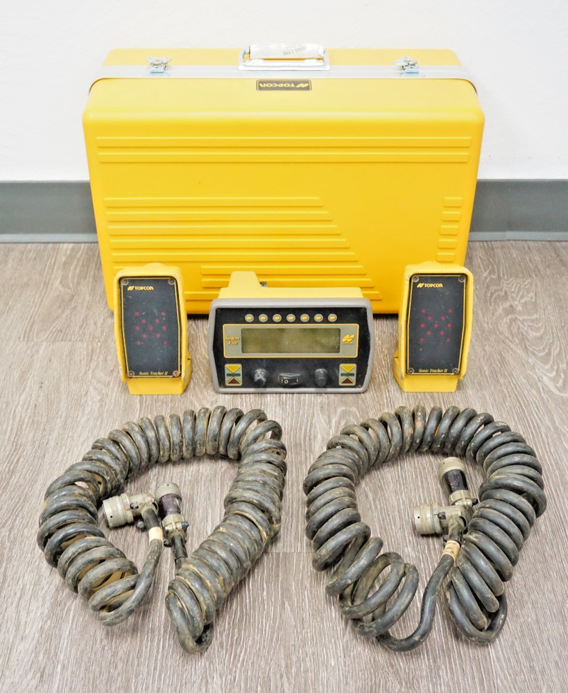 Topcon System 5 Asphalt Paving Paver Boxes System Sonic Tracker SAS