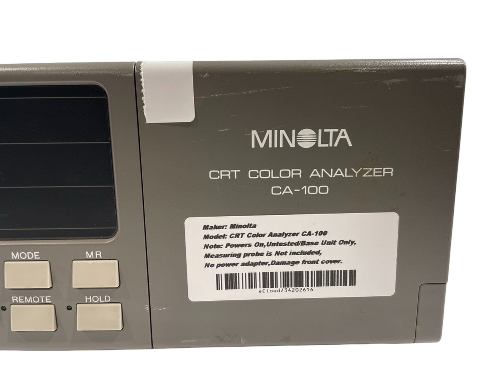 MINOLTA CRT Color Analyzer CA-100