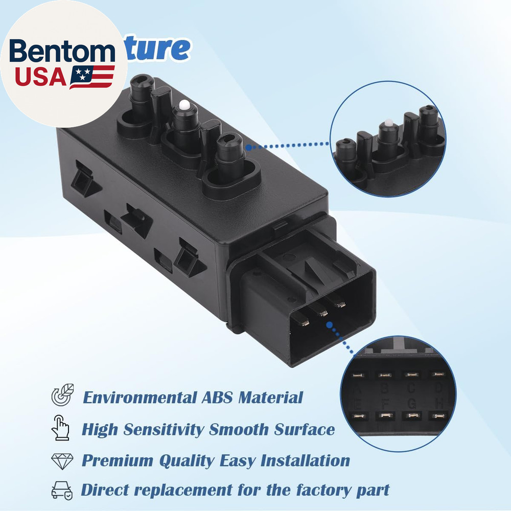 Front Left Driver Side 6 Way Seat Adjustment Switch Compatible with 2004-2013 Ch