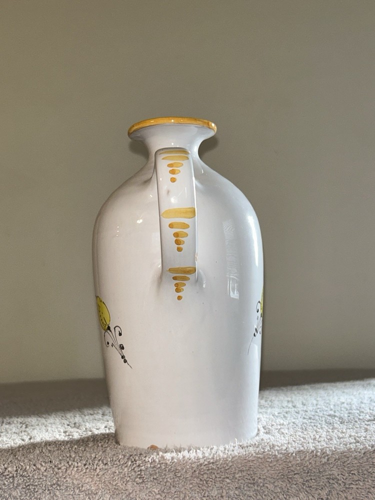 Modes Art Pottery Water Jug with Handle
