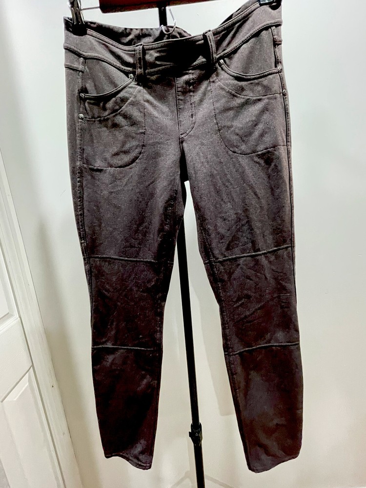 athleta leggings light brown blend nylon size M