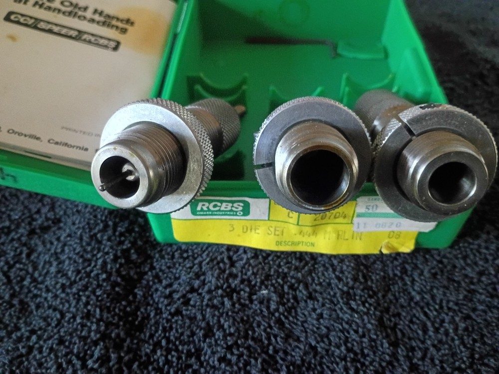 RCBS reloading dies 444 Marlin #20704
