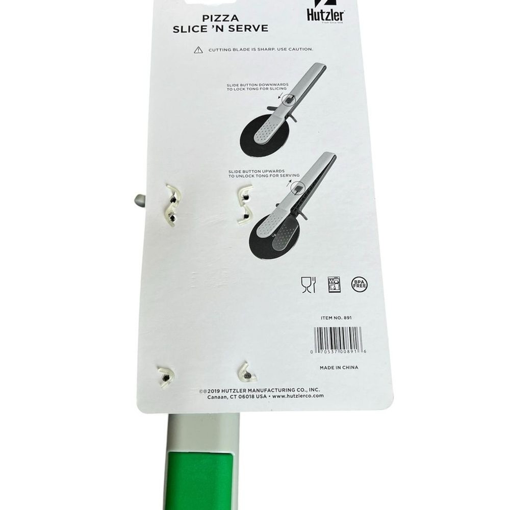 Green Pizza Slice 'N Serve - Slice, Lift & Serve