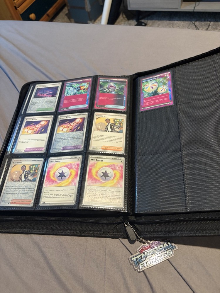 Pokemon Temporal Forces Complete Base Master Set - EX and Reverse Holo Binder