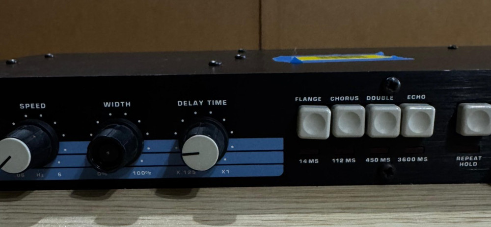 Digitech RDS Digital Delay System 3.6 Sec Chorus Flange Rack Guitar Processor