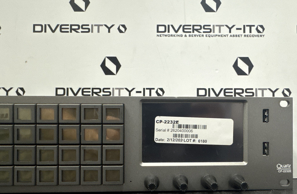 Evertz CP-2232E 32 Button 2RU Router Panel