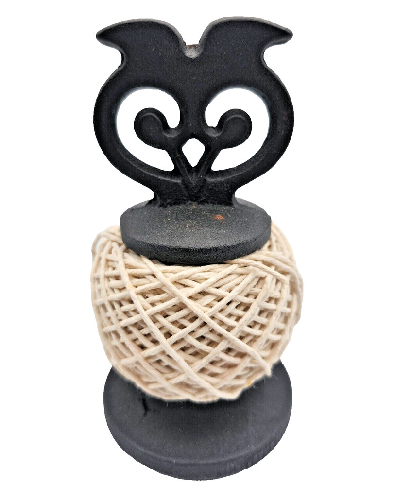 Cast Iron Owl String Yarn Holder Stand Robert Welch Design England