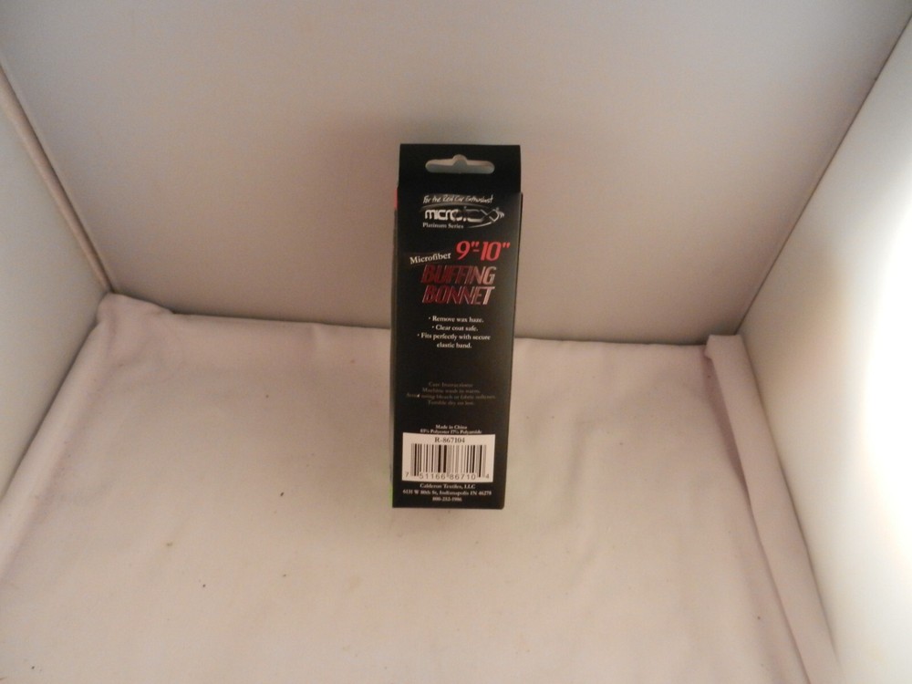MICROTEX PLATINUM SERIES 9"-10" MICROFIBER BUFFING BONNET "NEW" SET OF 2