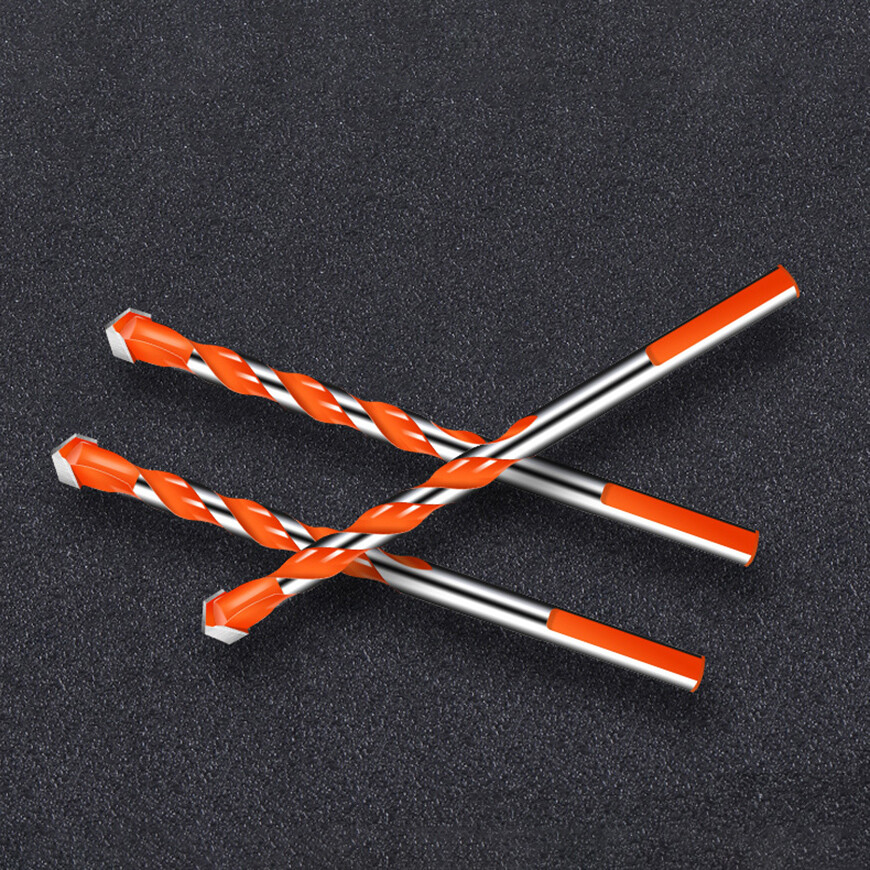 Multi Construction Drill Bits Set 6+8mm Drlling Tile Glass Masonry Concrete Wood