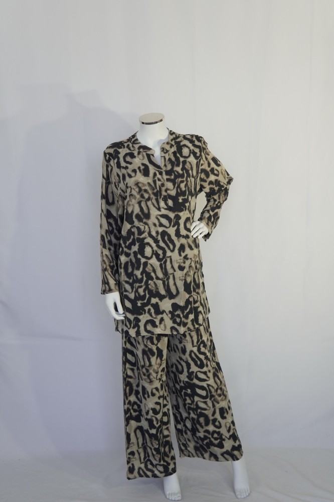 co ord sets - leopard print - spring summer - great quality - modest - one size