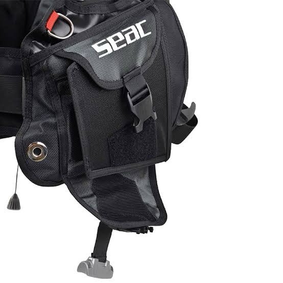 Seac Smart BCD, Size LG, Drop Weight Pockets Buoyancy Compensator. Size Large