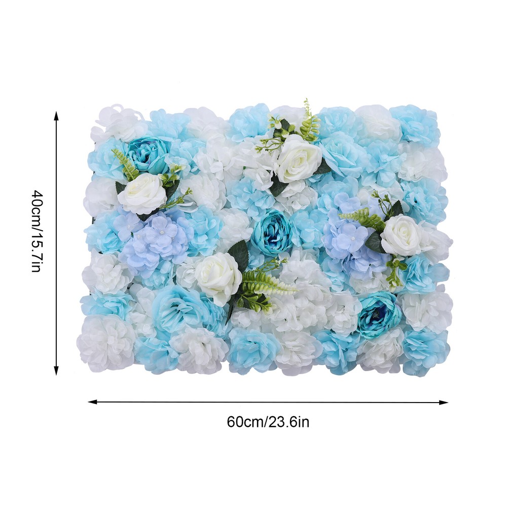 Artificial Flower Wall Panel Indoor Outdoor Flower Wall Panel Wedding Decor New