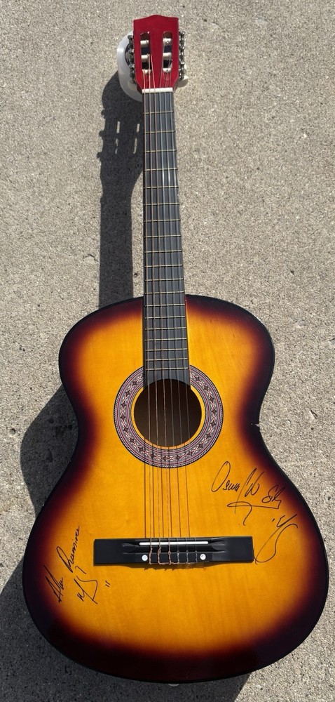 BANDA MS SIGNED Acoustic Guitar JSA LETTER AUTHENTICITY