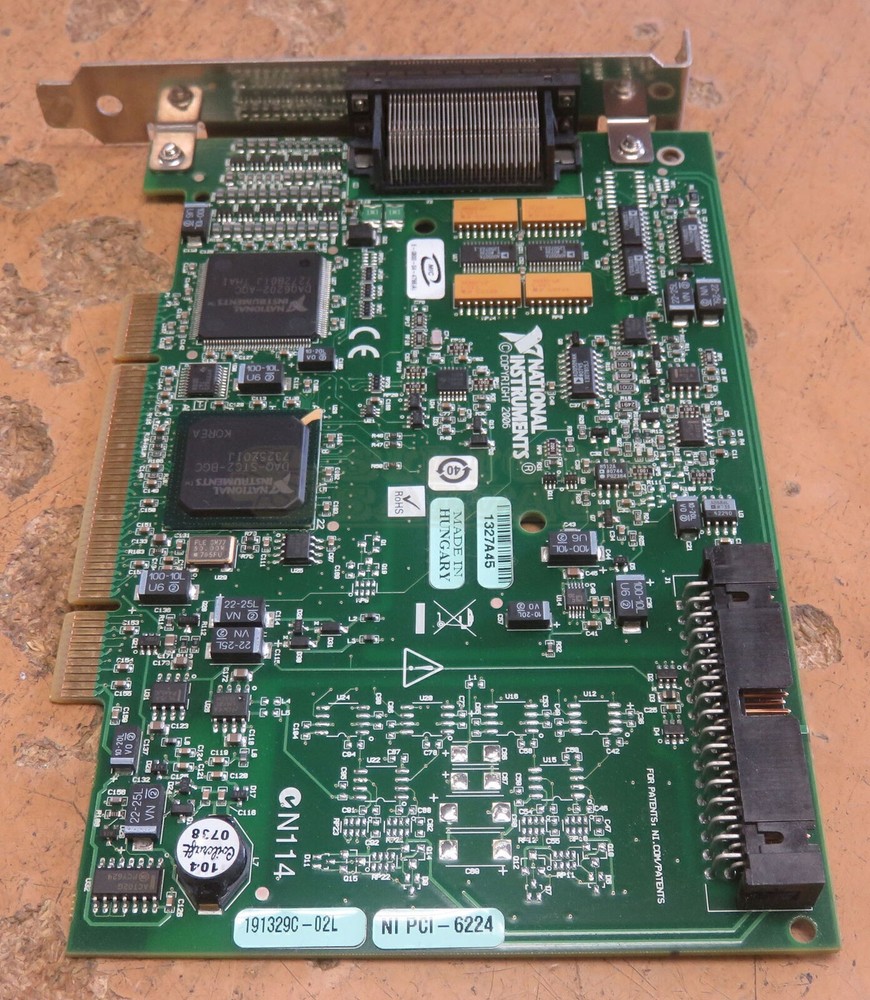 National Instruments PCI-6224 Analog Input Multifunction DAQ Used