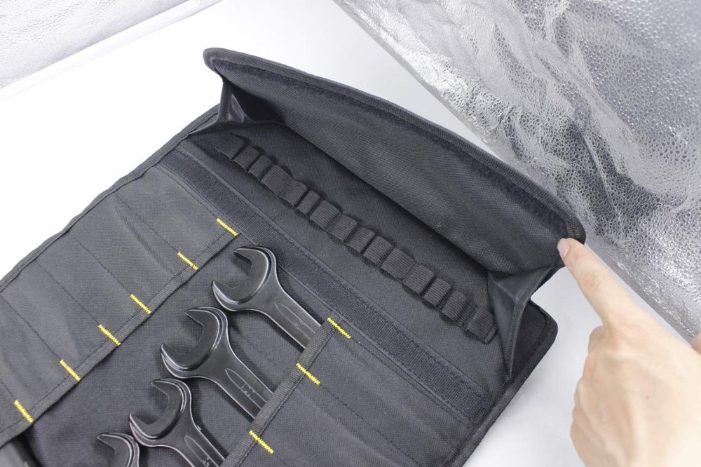32 Pocket Tool Roll Organizer Wrench Organizer Tool Pouch Wrench Roll Includes