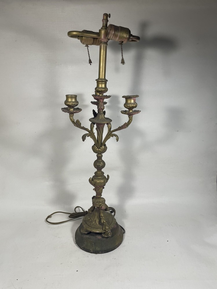 Antique Candelbra Lamp