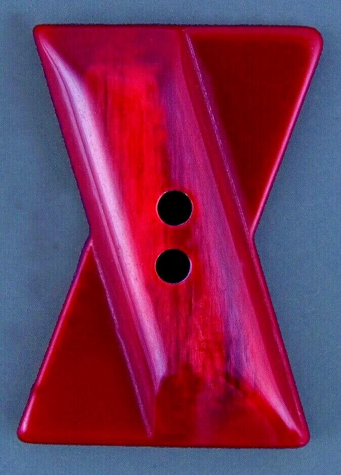 TOGGLE CLOTHING BUTTON - RED