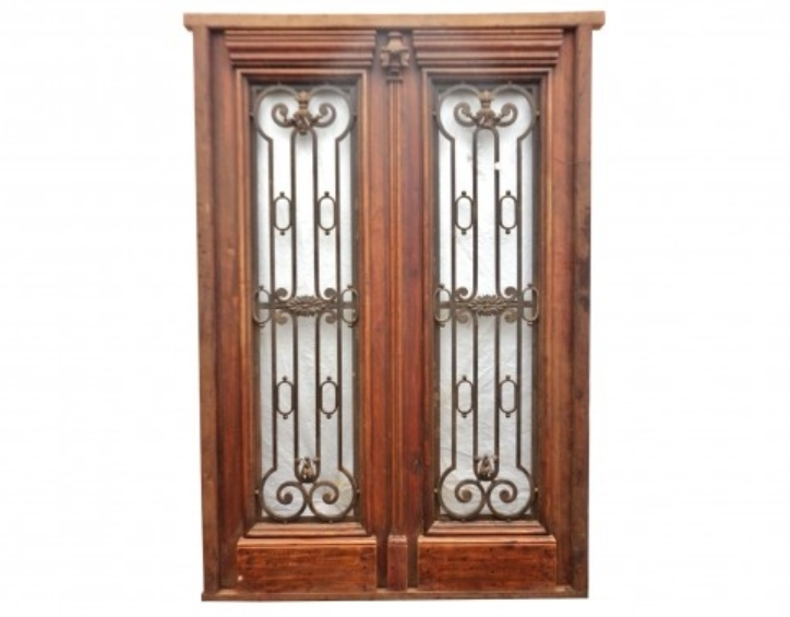 Antique Double Entry door. A1388CA