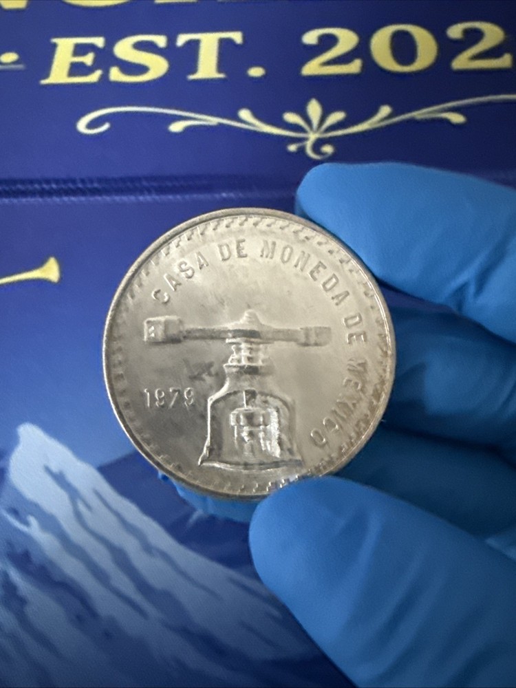 1979 casa de moneda de mexico silver coin