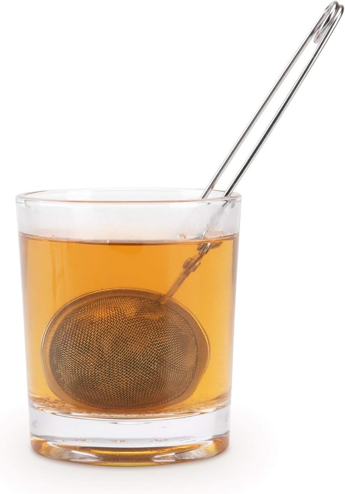 Snap Ball Tea Strainer, 3 Pack Premium Stainless Steel Tea Infuser with Handle .