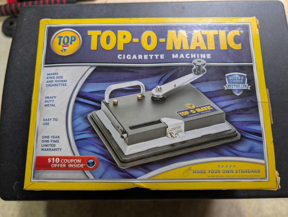 Used Top-O-Matic Cigarette Rolling Machine