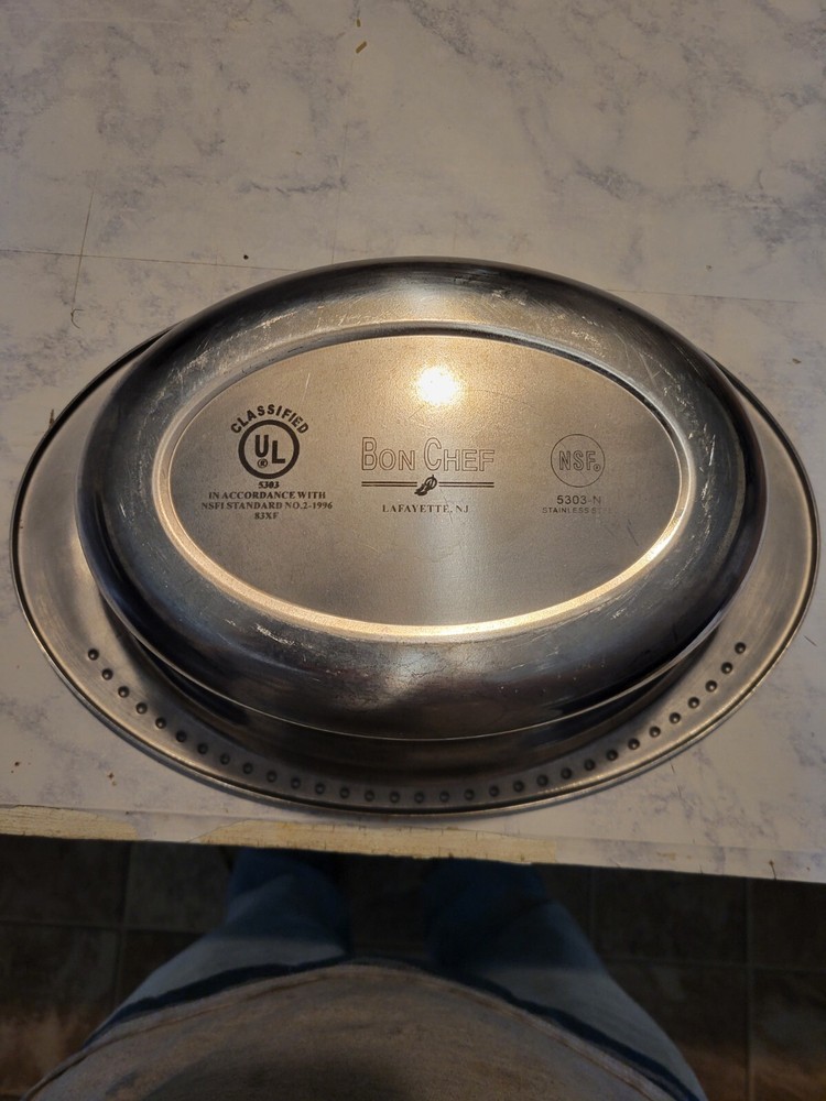 Bon chef 5303 stainless pan