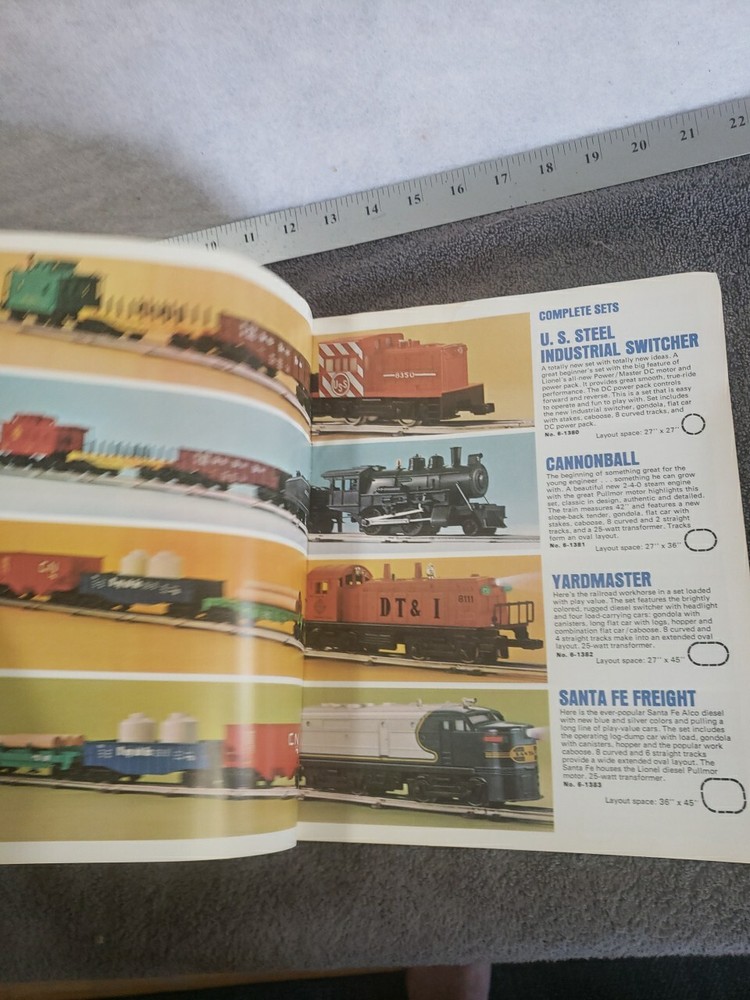 1973 LIONEL TRAINS CATALOG