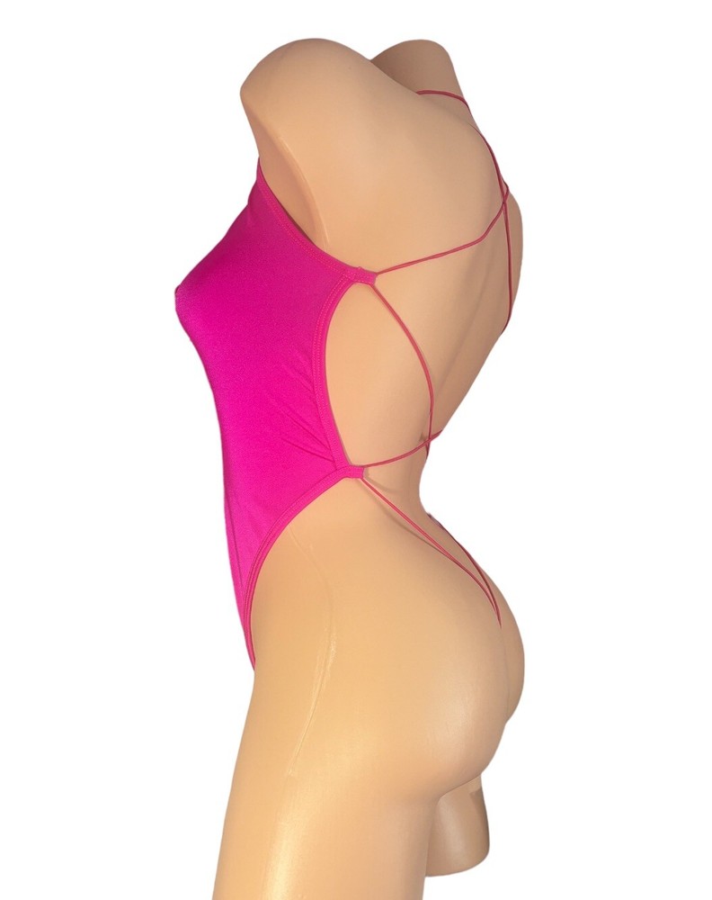 Exotic Dancewear 1 Piece Hot Pink