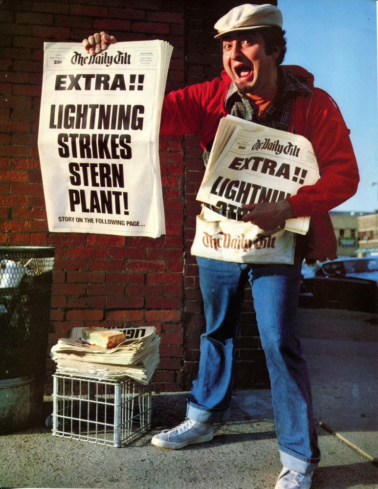 Lightning Stern Pinball - Flyer/ Brochure / Ad