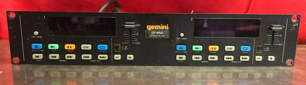 Gemini CD-9000 Remote RC-90 Controller - Rack Mountable - Excellent Condition!