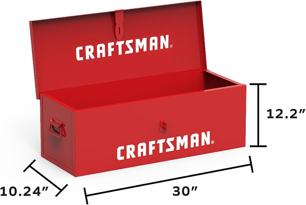 30" Craftsman Utility Box in Red