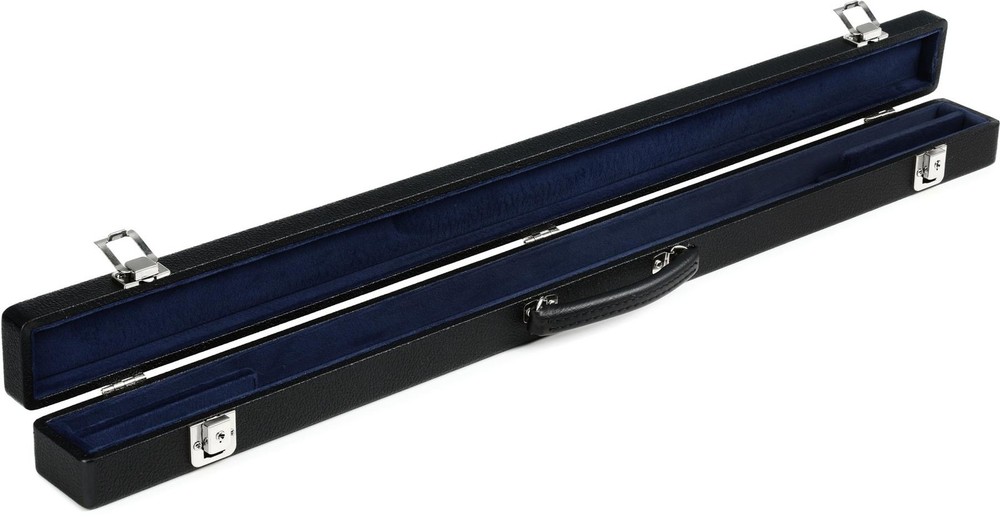 Bobelock B8-2BB Double Bow Case - Black with Blue Interior